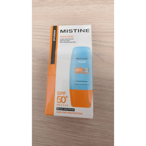 全新現貨 泰國 Mistine 臉部 防曬 防曬乳 SPF50 40ml 泰國製 效期2027.05.31