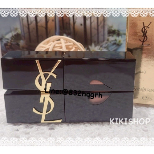 ✿ YSL ✿ ysl 現貨 全新 ?奢華印記鎖心光唇釉 5.5ML 愛心唇釉 光澤款