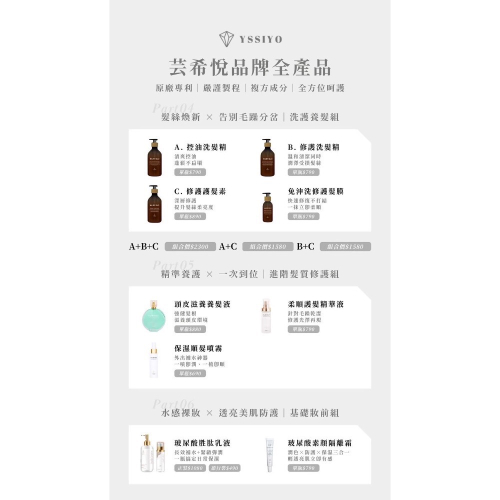 芸希悅 髮品臉部保養區??‍♀️