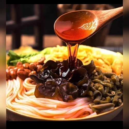 李子柒的料理335克/份,黃