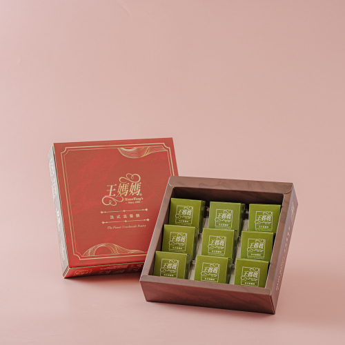 法式抺茶酥9入