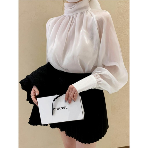 VENUSY｜正韓?? - 韓國女裝｜歐根紗緞帶上衣 婚禮 派對 禮服