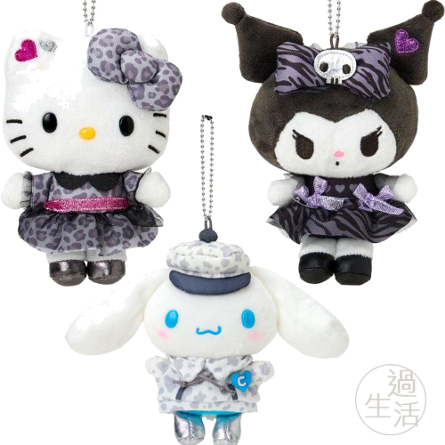 過生活IP訂購 三麗鷗 絨毛玩偶吊飾 動物紋 動物派對 HelloKitty 大耳狗 酷洛米 11410