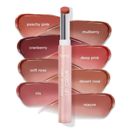美國代購現貨tarte MARACUJA光澤水潤果汁百香果唇膏筆口紅潤唇膏唇蜜唇釉2.7g peachy pink