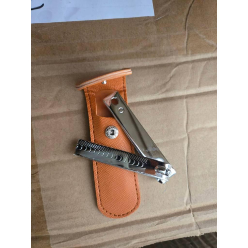 【現貨】嘉聯益 指甲剪 含皮套 不鏽鋼指甲刀 美甲修容工具 攜帶方便 指甲刀