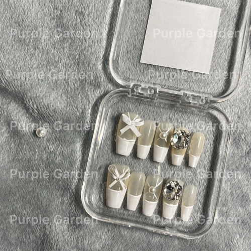 Purple Garden ? 純手工穿戴甲|芭蕾風穿戴甲（預購）