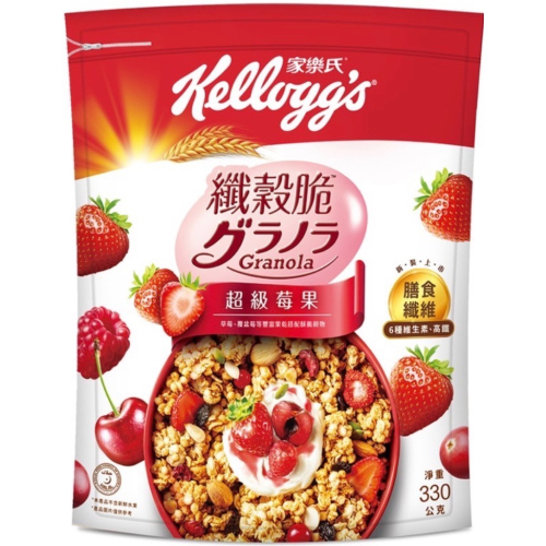 家樂氏纖穀脆-超級莓果300g