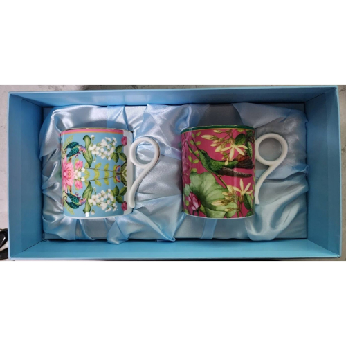 Wedgwood 粉紅蓮花馬克杯200ml、野外印記馬克杯200ml