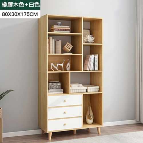 【E家工廠 004】書櫃 收納櫃 儲物櫃 書架 簡易書櫥 靠牆置物架 收納儲物層架 多功能展示櫃 可貨到付款
