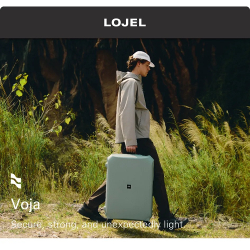 LOJEL VOJA 框架拉桿箱 鼠尾草綠
