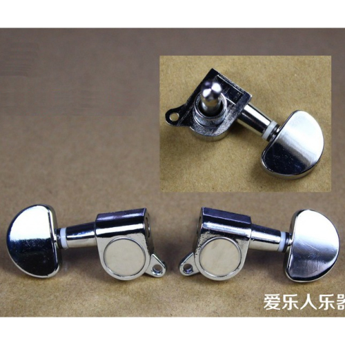 吉他配件卷絃器旋鈕 民謠吉他弦鈕 電吉他琴鈕 弦扭 一套6個