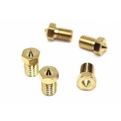 ►852-860◄1.75mm 3D印表機 噴嘴 E3D M6 全金屬 螺紋黃銅噴嘴 0.2-1.2