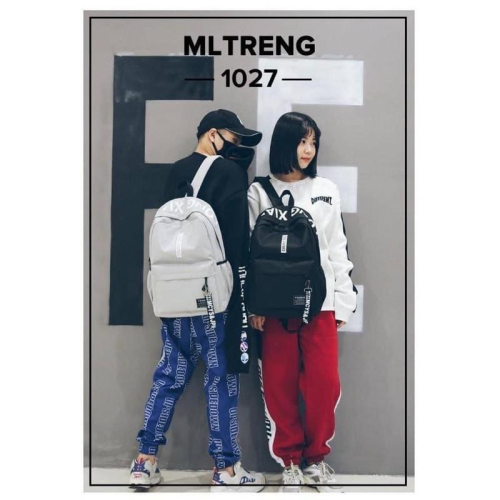 韓版時尚潮流後背包（黑色）/新莊可面交自取