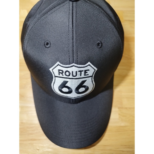 Route 66 66號公路 棒球帽 遮陽帽 運動帽 黑色