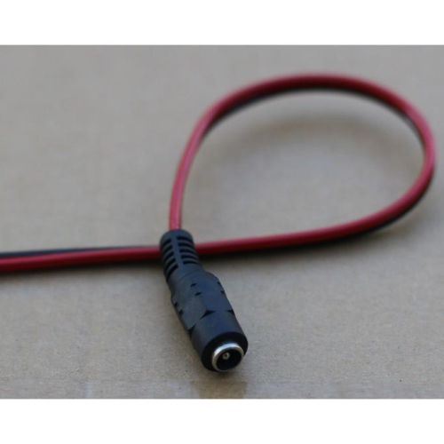 ►595◄DC電源線 監控攝影機電源接頭 紅黑母頭帶線 DC集中供電 12V 24V