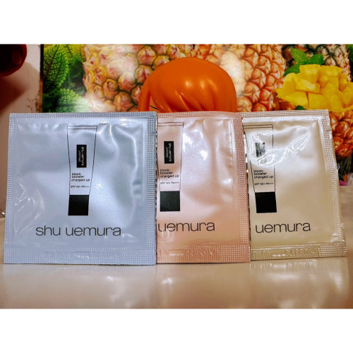 植村秀 無極限全效亮白精華防曬乳1ML(粉色/膚色/藍色) 百貨公司專櫃貨 2028/12