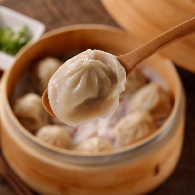 華得水產 超爆汁小籠湯包附蒸籠紙(1400克/約49-50粒/包)