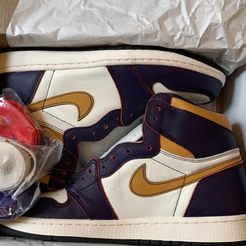 Air Jordan 1 湖人 限量 刮刮樂 us9.5