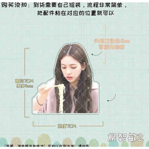 搖頭立牌-柚