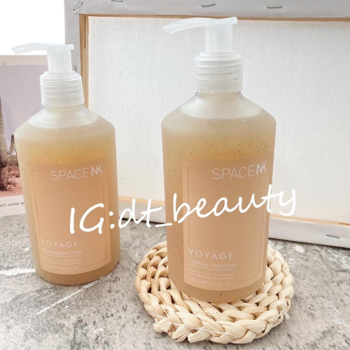 Space nk 洗手乳 voyage 350ml 溫和去角質 手部去角質 保濕洗手 高級洗手 香味洗手