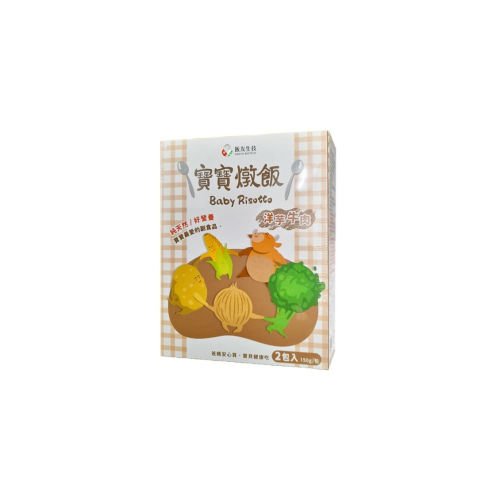 台灣 飯友生技 洋芋牛肉寶寶燉飯 副食品 飯 150g/包 1盒有兩包 08688