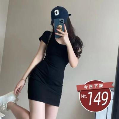【台灣發貨】韓版內搭氣質顯瘦連衣裙 連身裙 吊帶裙 吊帶褲 女裝【S356】
