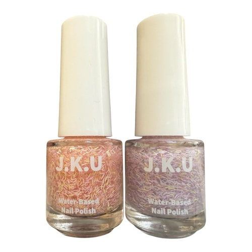 【方林行】 水性可撕式指甲油-糖絲系列(糖絲粉/糖絲紫) J.K.U