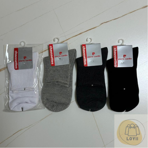 免運現貨秒出 Pierre Cardin 皮爾卡登1/2休閒襪 男襪子 PC225｛樂藝 LOYII ｝