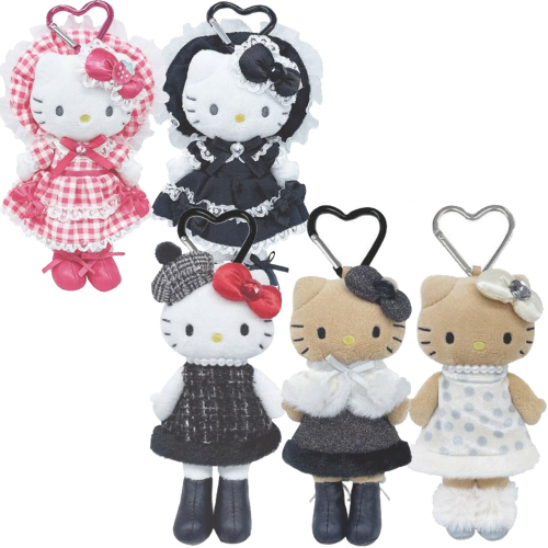 過生活IP訂購 三麗鷗 HelloKitty 凱蒂貓 長腿絨毛玩偶吊飾 長腿kitty 6J45