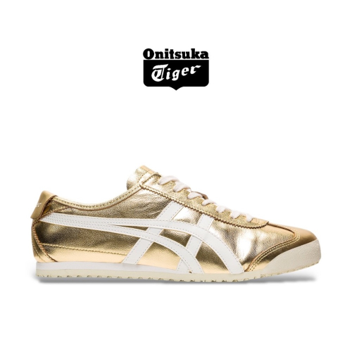 ?Onitsuka Tiger 鬼塚虎MEXICO 66™ 金屬系列 亮面平底運動鞋｜墨西哥｜德訓鞋｜平底鞋｜休閒鞋