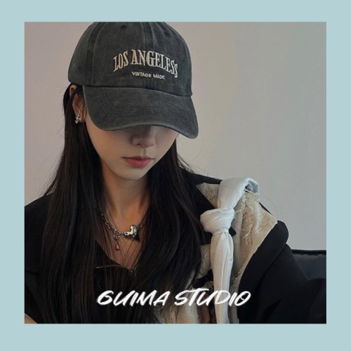 ?紙箱出貨?【Guima｜現貨】?美式復古做舊鴨舌帽?老帽 鴨舌帽 棒球帽 復古老帽 復古鴨舌帽 復古棒球帽 做舊棒球帽