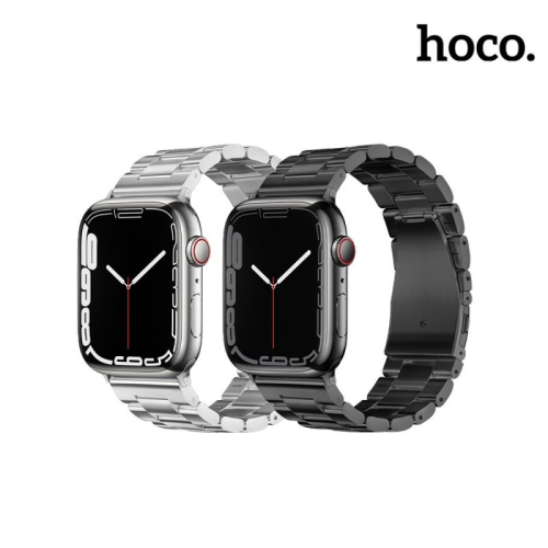 hoco Apple Watch (42mm/44mm/45mm/46mm/49mm) 格朗三珠鋼錶帶(附錶帶調整器)