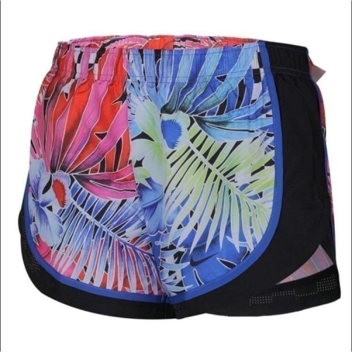 女子 Nike Tempo Women Printed Running Shorts 花卉 有內裡 無口袋 跑褲