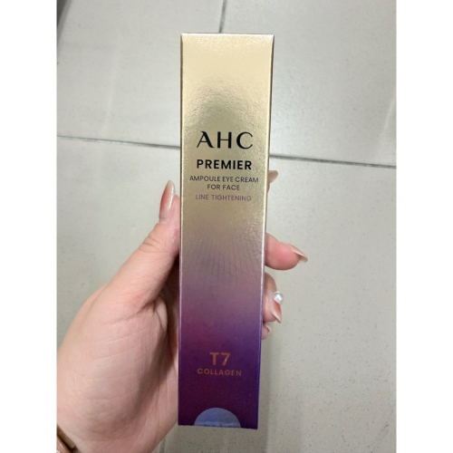 AHC T7女王膠原彈嫩撫紋全臉眼霜40ml