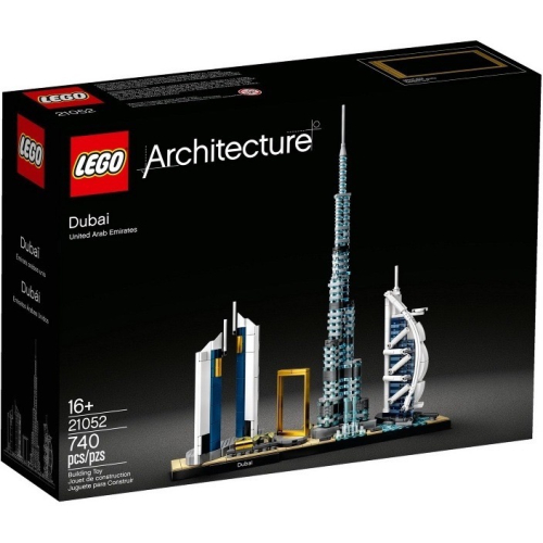 (全新未拆 ) LEGO 樂高 21052 建築系列 杜拜 Architecture 21028