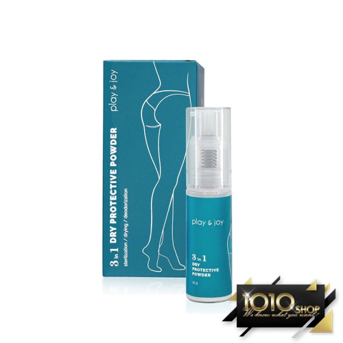 【1010SHOP】Play&joy 噴噴小藍 三合一 私密 乾爽 防護噴粉 15ml