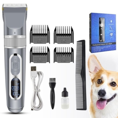【Love Shop】Q8 5段式狗狗安全剃毛刀 剪毛刀 貓咪寵物剃毛器 充電剪毛器 電推剪 寵物美容