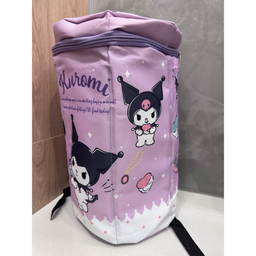 酷洛米大容量後背包 Kuromi 庫洛米 六角雙肩後背包 雙肩後背包