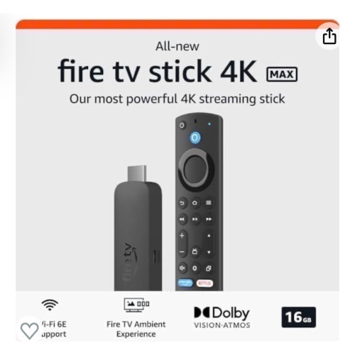 Fire tv 4K & 4K max