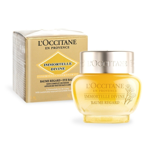 L＇OCCITANE 歐舒丹 蠟菊賦活濃萃眼霜(15ml)-國際航空版