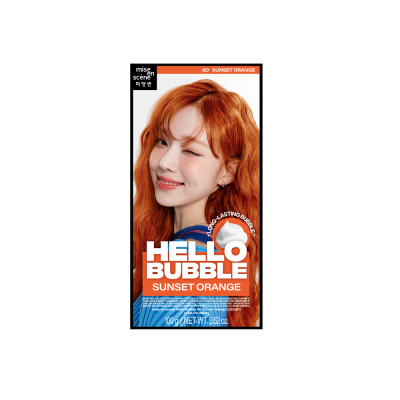【康達盛通】魅尚萱 HELLO BUBBLE泡沫染髮劑-日落橙