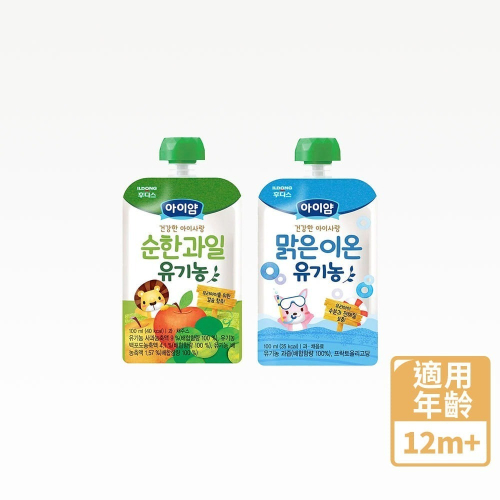 韓國ILDONG FOODIS日東 嬰幼兒果汁 活力平衡/綜合水果 (100ml)