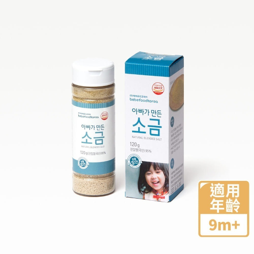 韓國 寶寶福德 兒童專用調味海鹽(120g)