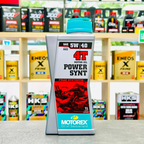 瑞士製 摩里士 MA2 5W40 機車 機油 頂級款 POWER MOTOREX 濕式離合器 重機 檔車 全合成 賽車