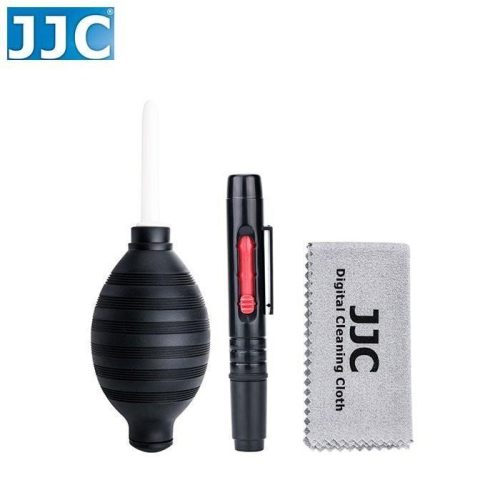 特價/台灣現貨? JJC三合一相機鏡頭清潔組 清潔套裝組 (清潔吹氣球+拭鏡筆+拭鏡布) 清潔利器