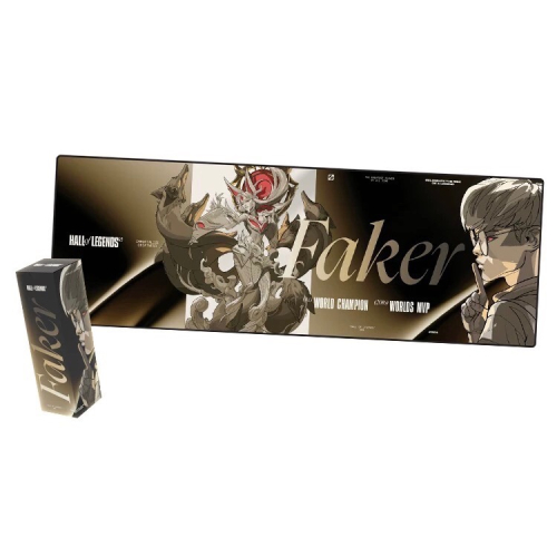 T1 Faker 名人堂 電競滑鼠墊 英雄聯盟