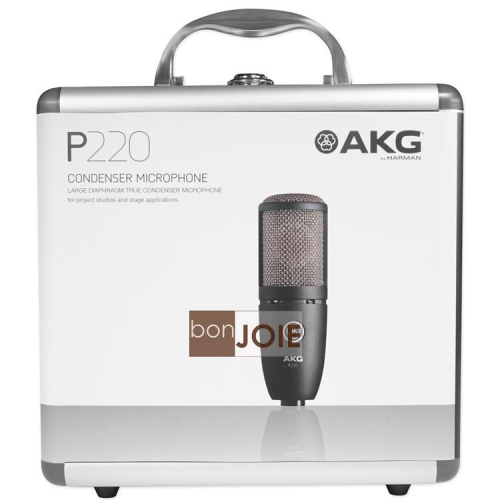 AKG P220 專業版 電容式麥克風 附手提箱 防震架 Microphone MIC