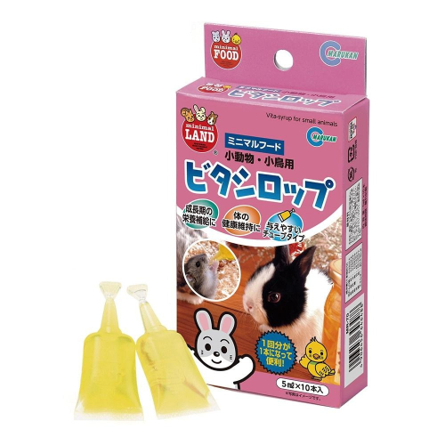 Marukan 小動物能量飲5ML*10 補給品 營養大補帖MK-MR-70