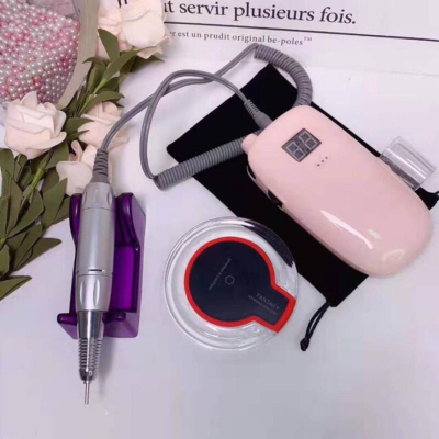 最新 ♥︎ 無線充電美甲磨甲機卸甲機35000轉 美甲保養用具 無線充電式蓄電攜帶方便 陶瓷磨頭