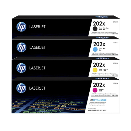 加碼送7-11咖啡券★HP惠普-原廠高容量碳粉匣202X(CF500X/CF501X/CF502X/CF503X)